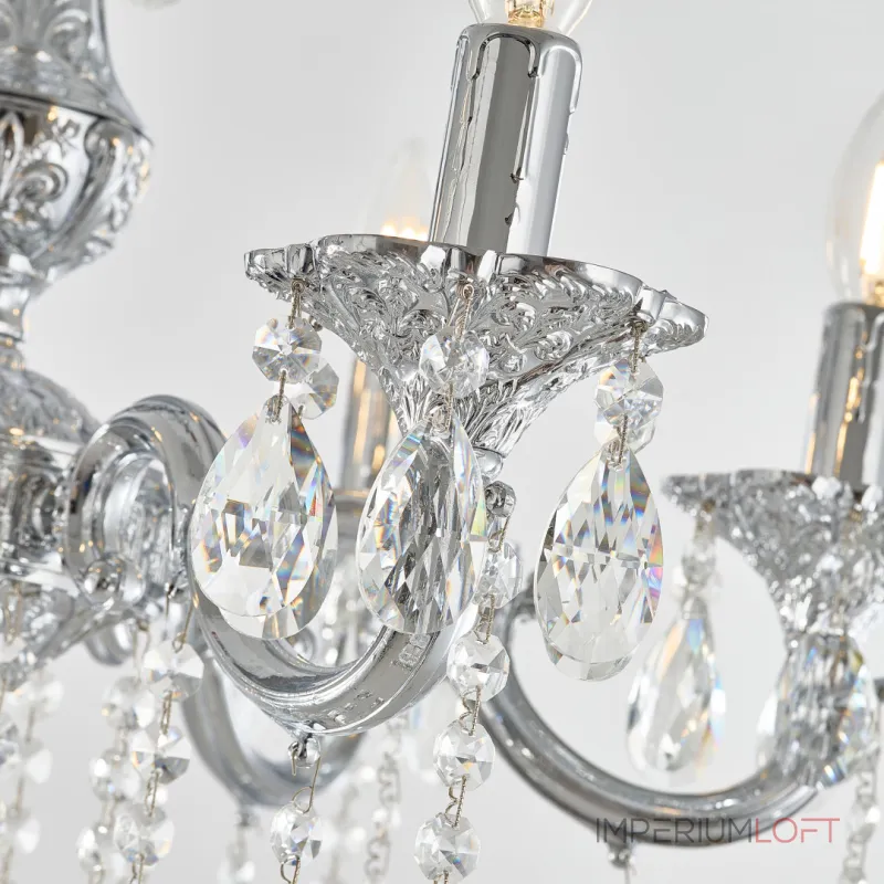 Подвесная люстра Bohemia Ivele Crystal AL7801 AL78101/8/250 A Ni