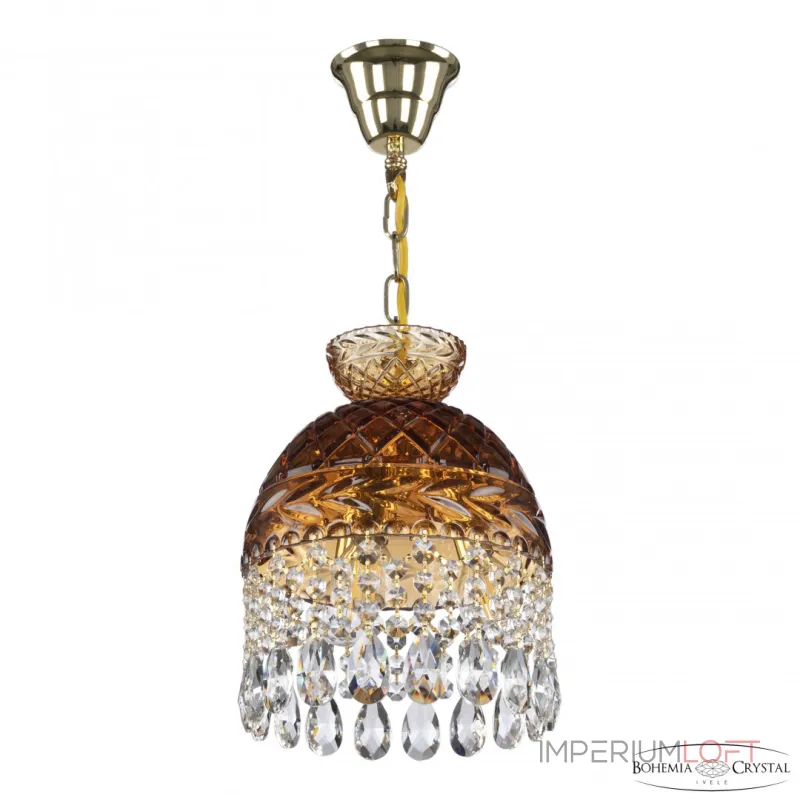 Подвесной светильник Bohemia Ivele Crystal 5478 5478/22 G Amber/M-1F