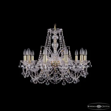Подвесная люстра Bohemia Ivele Crystal 1411 1411/10/240 G Balls
