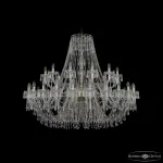 Подвесная люстра Bohemia Ivele Crystal 1403 1403/24+12/530 G
