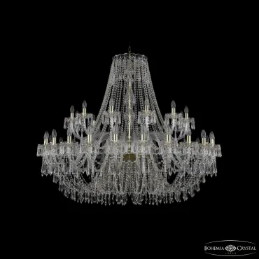 Подвесная люстра Bohemia Ivele Crystal 1403 1403/24+12/530 G