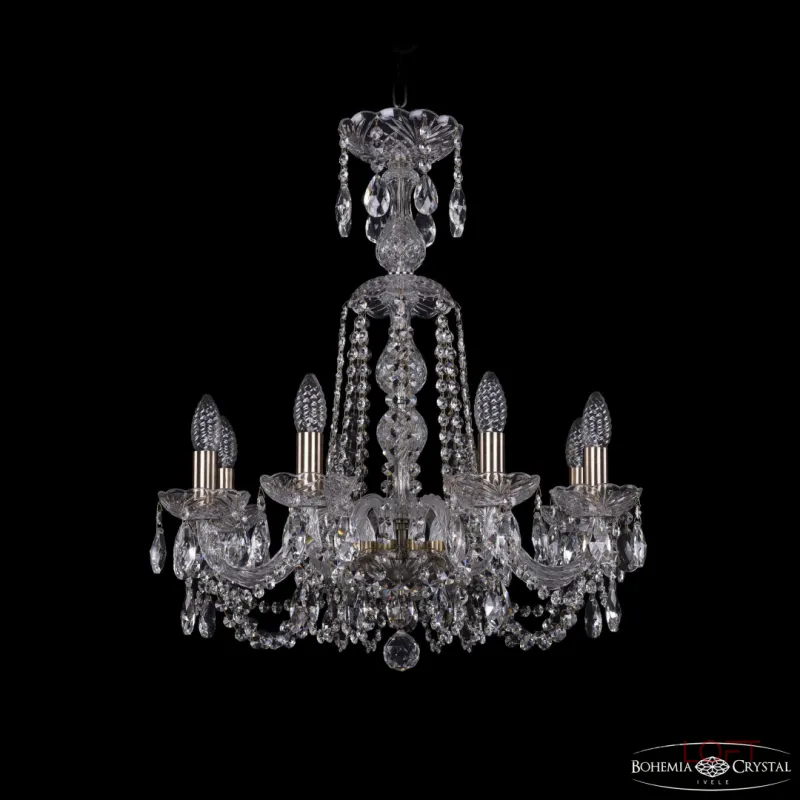 Подвесная люстра Bohemia Ivele Crystal 1402 1402/8/195/XL-65 Pa Подвесная люстра Bohemia Ivele Crystal 1402 1402/8/195/XL-65 Pa