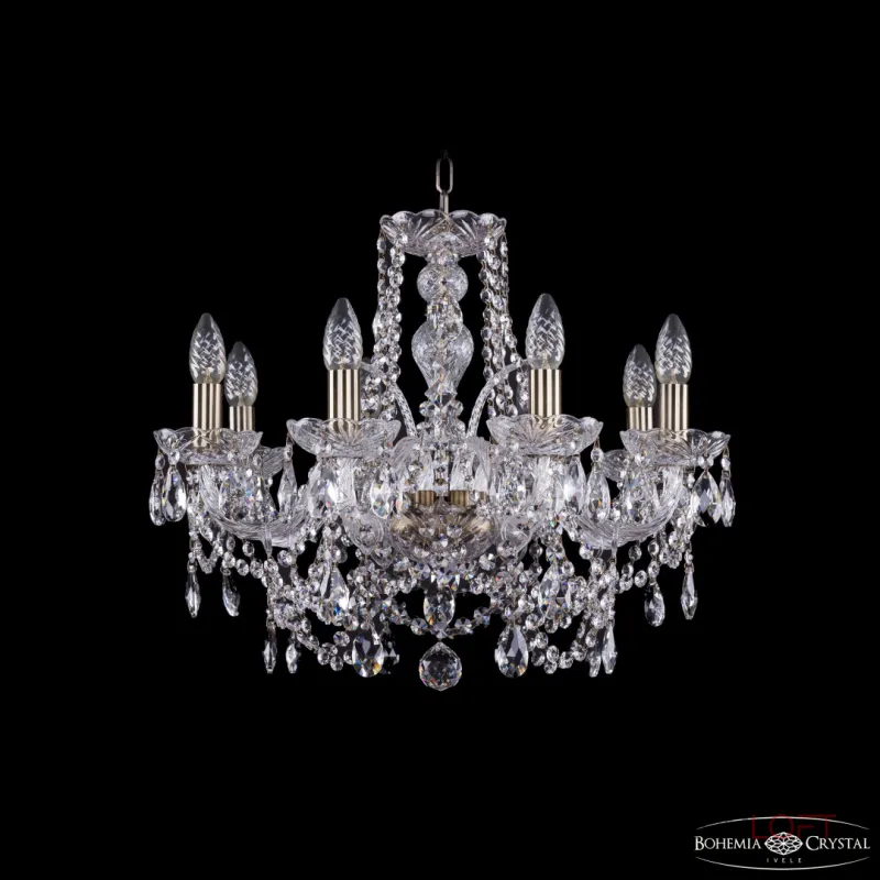 Подвесная люстра Bohemia Ivele Crystal 1411 1411/8/195 Pa Подвесная люстра Bohemia Ivele Crystal 1411 1411/8/195 Pa