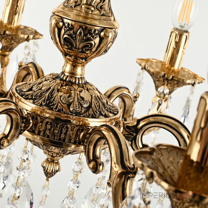 Подвесная люстра Bohemia Ivele Crystal AL7801 AL78101/6/175 A GB Подвесная люстра Bohemia Ivele Crystal AL7801 AL78101/6/175 A GB