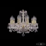 Подвесная люстра Bohemia Ivele Crystal 1402 1402/10/160 G