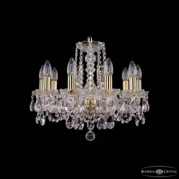 Подвесная люстра Bohemia Ivele Crystal 1402 1402/10/160 G