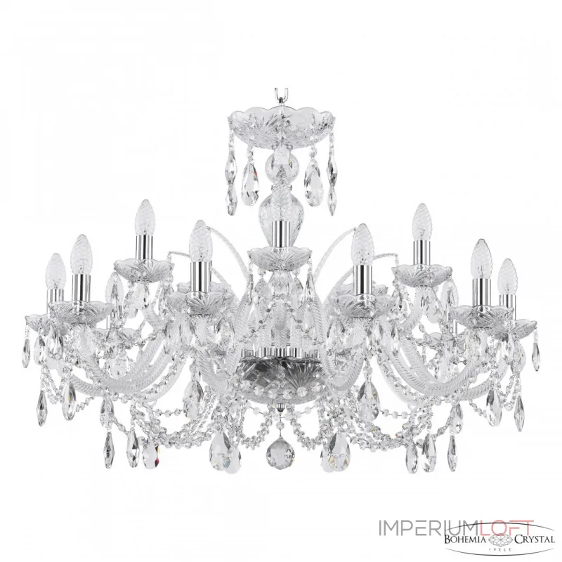 Подвесная люстра Bohemia Ivele Crystal 105 105/10+5/300 Ni Подвесная люстра Bohemia Ivele Crystal 105 105/10+5/300 Ni
