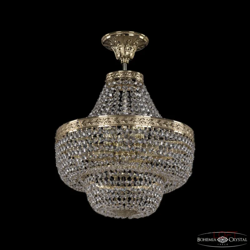 Подвесная люстра Bohemia Ivele Crystal 1909 19091/H1/35IV G Подвесная люстра Bohemia Ivele Crystal 1909 19091/H1/35IV G