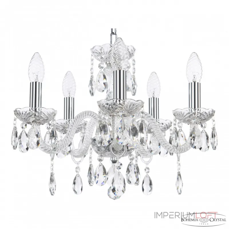 Подвесная люстра Bohemia Ivele Crystal 117 117/5/141 Ni