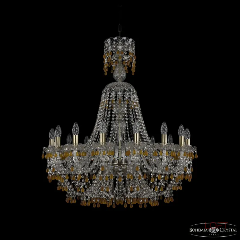 Подвесная люстра Bohemia Ivele Crystal 1410 1410/16/300/XL-95 Pa V1003