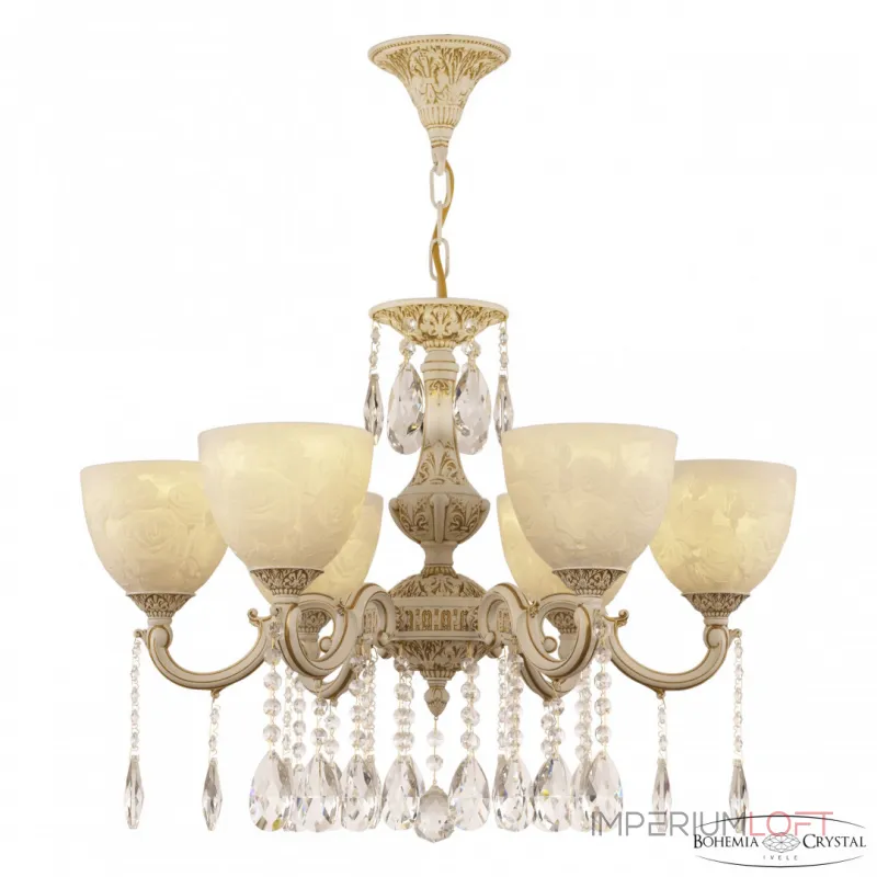 Подвесная люстра Bohemia Ivele Crystal AL7801 AL78101/6/175 A WMG P1 U Rose Подвесная люстра Bohemia Ivele Crystal AL7801 AL78101/6/175 A WMG P1 U Rose