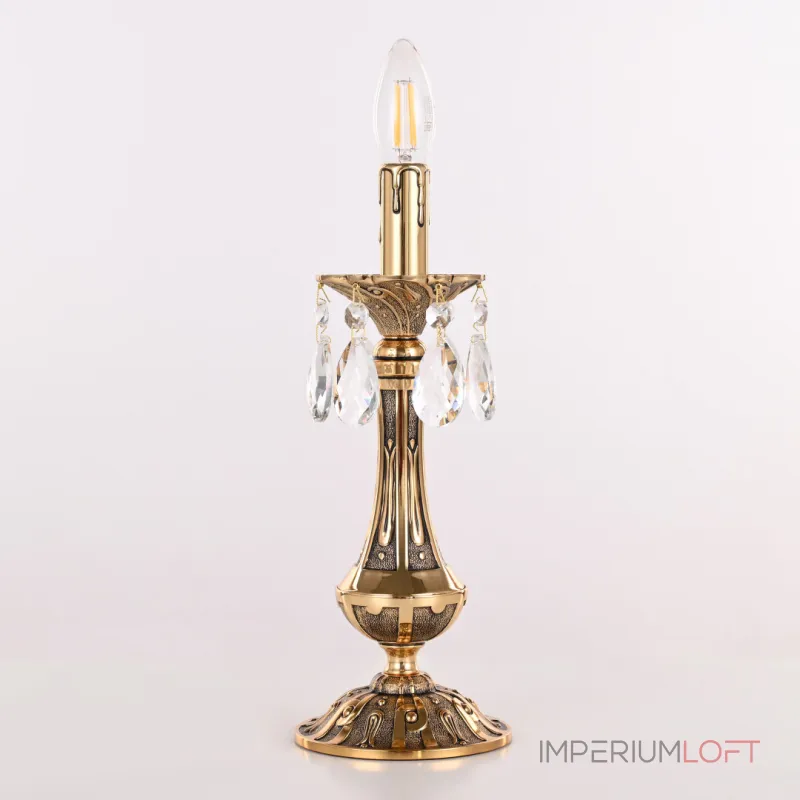 Настольная лампа Bohemia Ivele Crystal AL77 AL77100L/1-32 GB