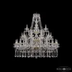 Подвесная люстра Bohemia Ivele Crystal 1413 1413/20+10+5/400/3d G