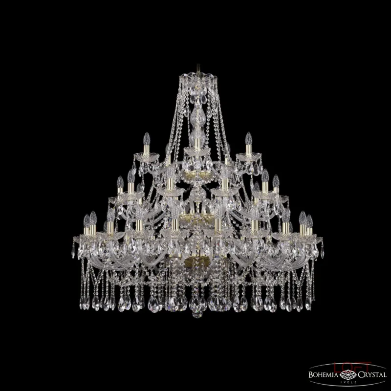Подвесная люстра Bohemia Ivele Crystal 1413 1413/20+10+5/400/3d G
