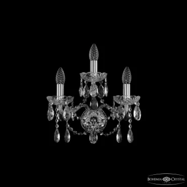 Бра Bohemia Ivele Crystal 1413 1413B/2+1/141 Ni