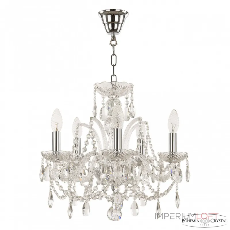 Подвесная люстра Bohemia Ivele Crystal 105 105/5/141 Ni