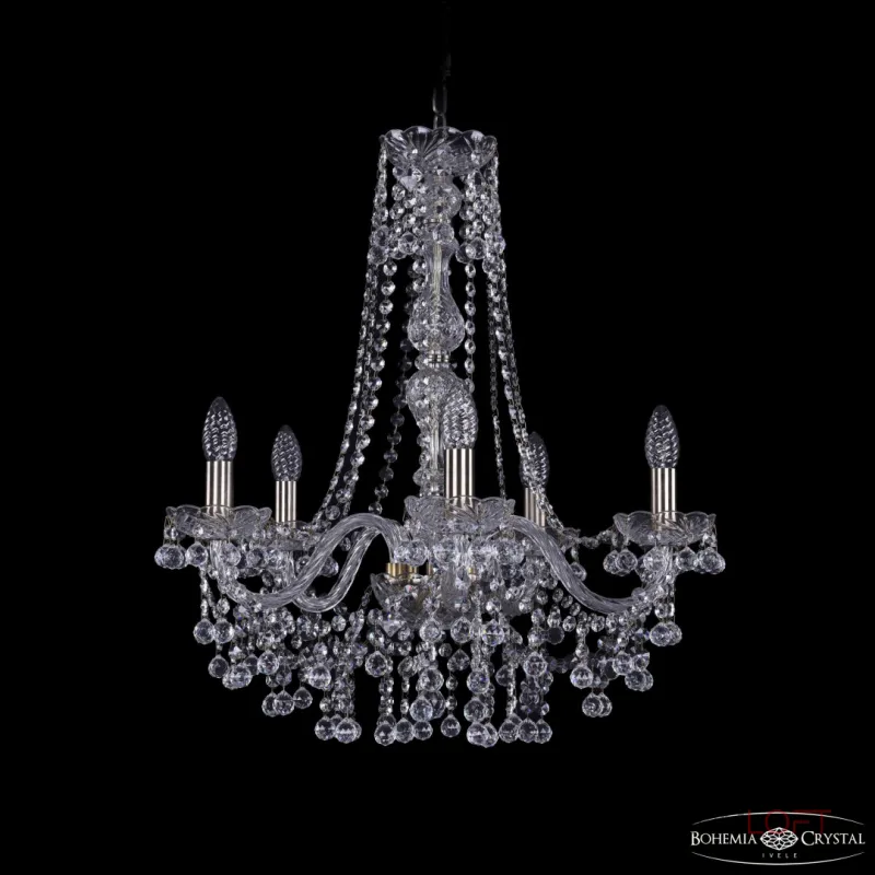 Подвесная люстра Bohemia Ivele Crystal 1409 1409/5/195/h-63 Pa Подвесная люстра Bohemia Ivele Crystal 1409 1409/5/195/h-63 Pa