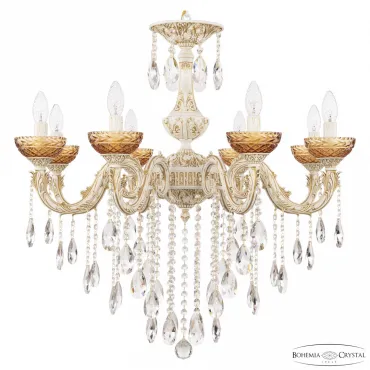 Подвесная люстра Bohemia Ivele Crystal AL7901 AL79101/8/250 B WMG P Amber/M-1F Подвесная люстра Bohemia Ivele Crystal AL7901 AL79101/8/250 B WMG P Amber/M-1F