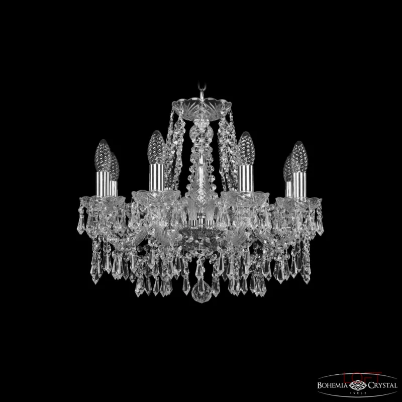 Подвесная люстра Bohemia Ivele Crystal 1403 1403/8/160 Ni Подвесная люстра Bohemia Ivele Crystal 1403 1403/8/160 Ni