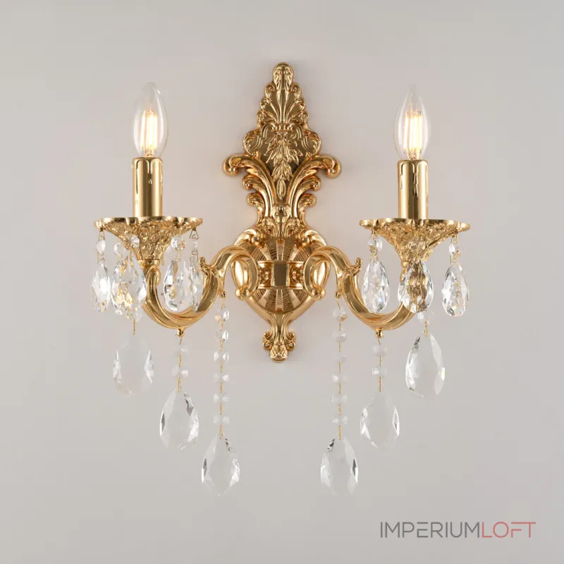 Бра Bohemia Ivele Crystal AL7801 AL7801B14/2/175 B G