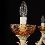 Подвесная люстра Bohemia Ivele Crystal AL7901 AL79101/8/250 B WMG P Amber/M-1F