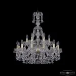 Подвесная люстра Bohemia Ivele Crystal 1409 1409/12+6/240/XL-76 G