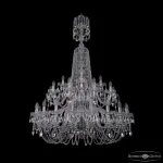 Подвесная люстра Bohemia Ivele Crystal 1402 1402/20+10+5/400/XL-160/2d Ni