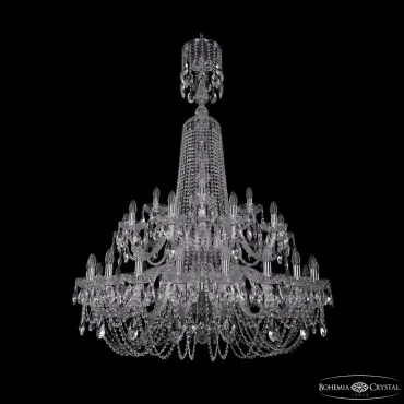 Подвесная люстра Bohemia Ivele Crystal 1402 1402/20+10+5/400/XL-160/2d Ni Подвесная люстра Bohemia Ivele Crystal 1402 1402/20+10+5/400/XL-160/2d Ni