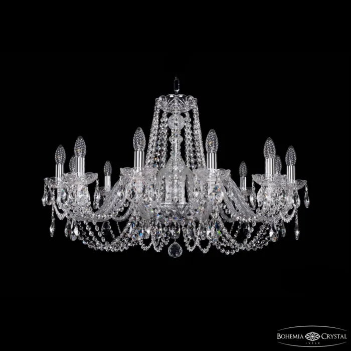 Люстра Bohemia Ivele Crystal 1402 1402/12/300 Ni от ImperiumLoft