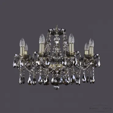 Подвесная люстра Bohemia Ivele Crystal 1413 1413/8/200 G M731