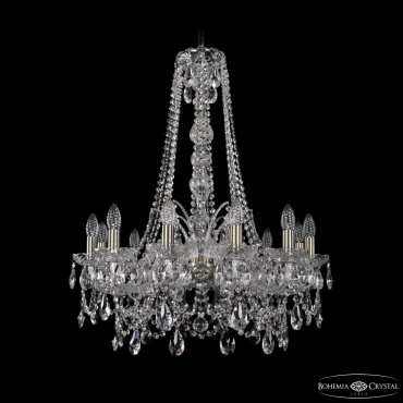 Подвесная люстра Bohemia Ivele Crystal 1411 1411/12/240/h-83 Pa Подвесная люстра Bohemia Ivele Crystal 1411 1411/12/240/h-83 Pa