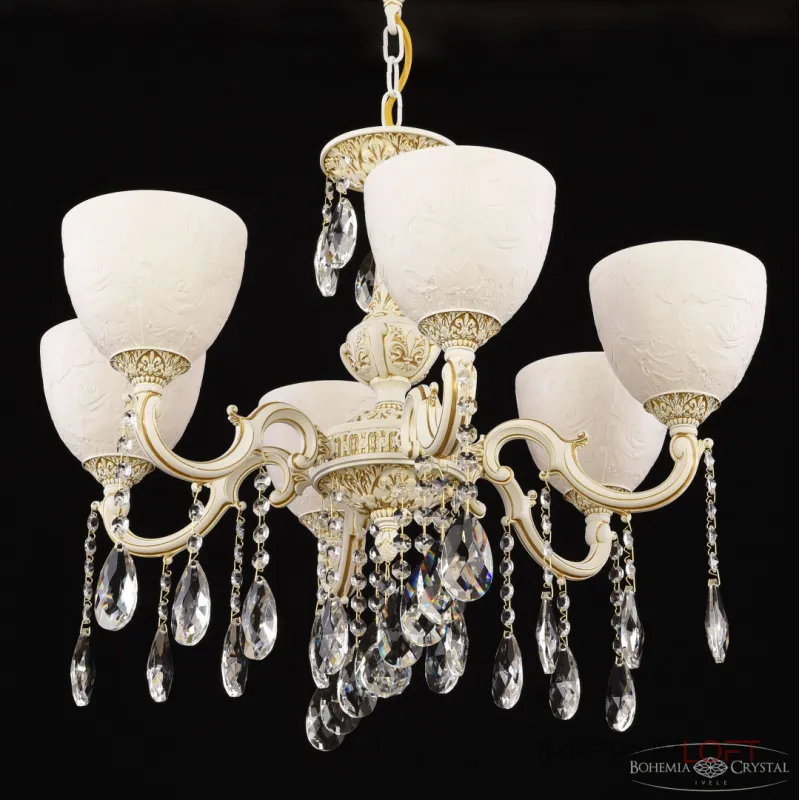Подвесная люстра Bohemia Ivele Crystal AL7801 AL78101/6/175 A WMG P1 U Rose Подвесная люстра Bohemia Ivele Crystal AL7801 AL78101/6/175 A WMG P1 U Rose