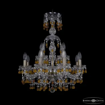 Подвесная люстра Bohemia Ivele Crystal 1410 1410/8+4/195/XL-66 Pa V1003 Подвесная люстра Bohemia Ivele Crystal 1410 1410/8+4/195/XL-66 Pa V1003