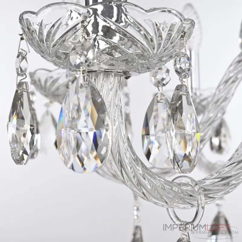 Подвесная люстра Bohemia Ivele Crystal 118 118/8/240 Ni Подвесная люстра Bohemia Ivele Crystal 118 118/8/240 Ni