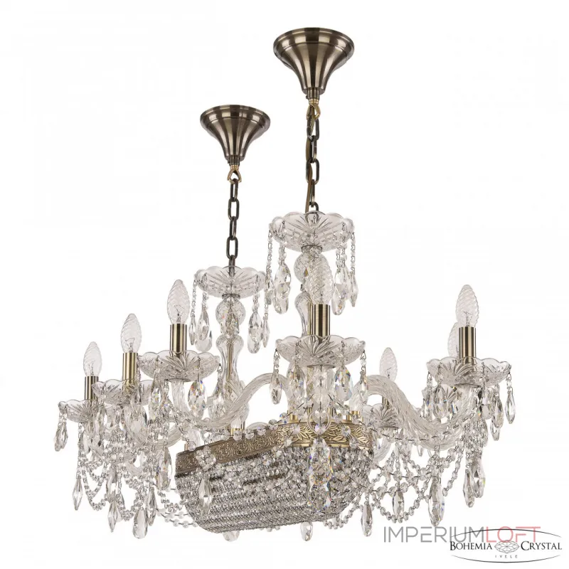 Подвесная люстра Bohemia Ivele Crystal 1453 1453/10/195/600 FP