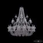 Подвесная люстра Bohemia Ivele Crystal 1409 1409/20+10+5/530/3d Ni