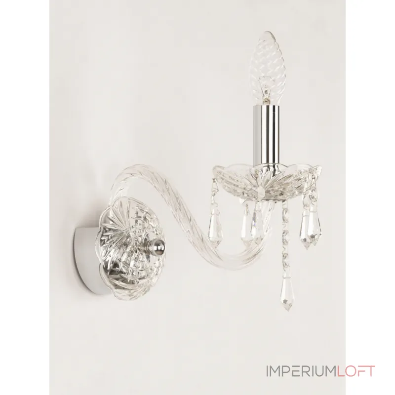 Бра Bohemia Ivele Crystal 104 104B/1/165 Ni Бра Bohemia Ivele Crystal 104 104B/1/165 Ni