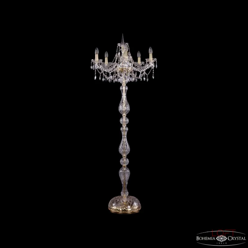 Торшер Bohemia Ivele Crystal 1413 1413T1/5/200-160 G Торшер Bohemia Ivele Crystal 1413 1413T1/5/200-160 G