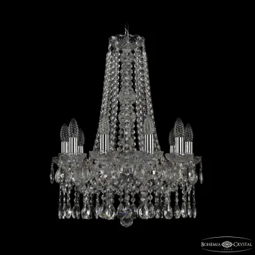 Подвесная люстра Bohemia Ivele Crystal 1413 1413/10/165/h-62 Ni Подвесная люстра Bohemia Ivele Crystal 1413 1413/10/165/h-62 Ni