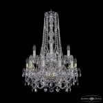 Подвесная люстра Bohemia Ivele Crystal 1411 1411/10+5/195/h-83/2d G