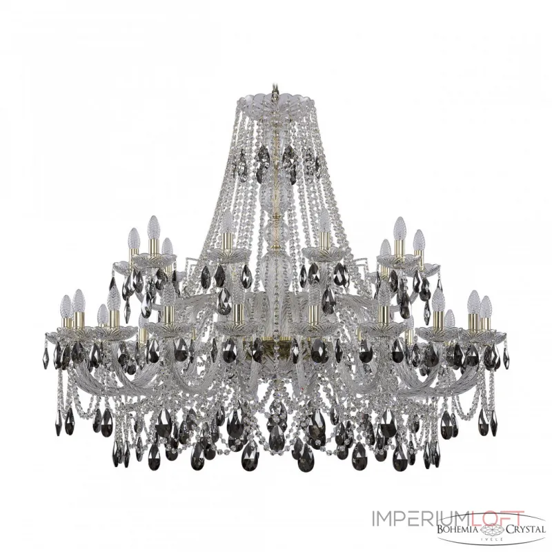 Подвесная люстра Bohemia Ivele Crystal 1411 1411/20+10/460 G K731