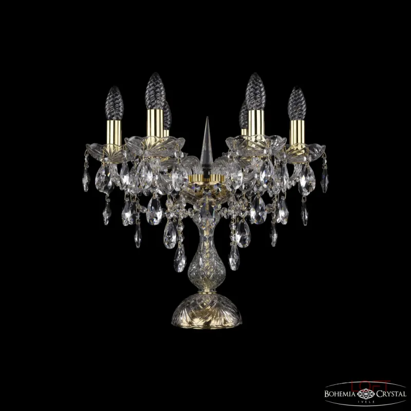 Настольная лампа Bohemia Ivele Crystal 1415 1415L/6/141-39 G