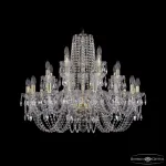 Подвесная люстра Bohemia Ivele Crystal 1402 1402/16+8+4/300 G