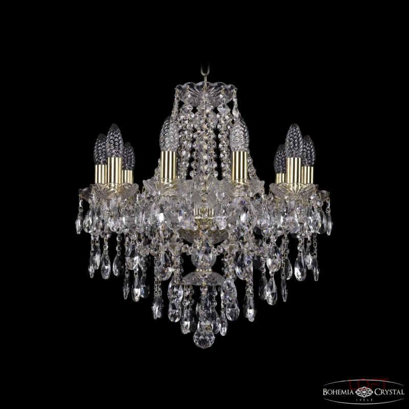 Подвесная люстра Bohemia Ivele Crystal 1415 1415/10/165 G