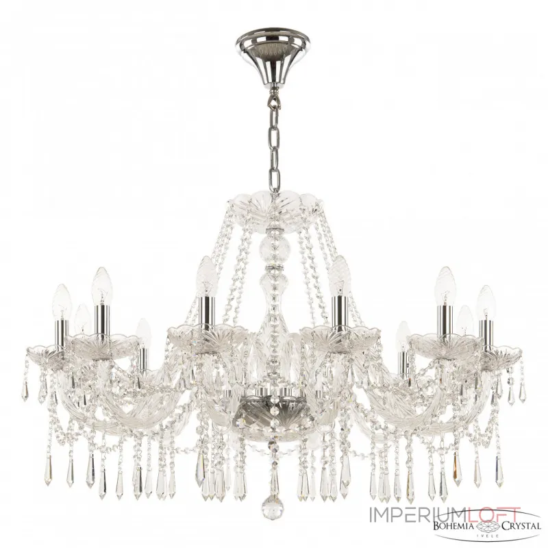 Подвесная люстра Bohemia Ivele Crystal 104 104/12/300 Ni