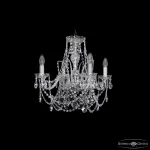 Подвесная люстра Bohemia Ivele Crystal 1411 1411/4/160 Ni