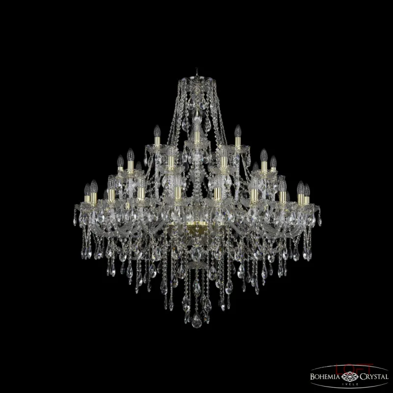 Подвесная люстра Bohemia Ivele Crystal 1415 1415/20+10+5/400 G Подвесная люстра Bohemia Ivele Crystal 1415 1415/20+10+5/400 G