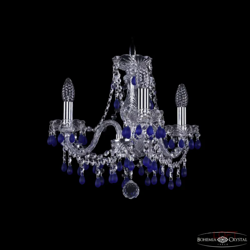 Подвесная люстра Bohemia Ivele Crystal 1410 1410/3/141 Ni V3001 Подвесная люстра Bohemia Ivele Crystal 1410 1410/3/141 Ni V3001