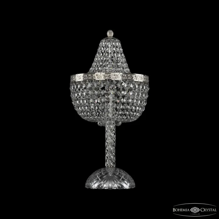 Настольная лампа Bohemia Ivele Crystal 1928 19281L4/H/25IV Ni от ImperiumLoft