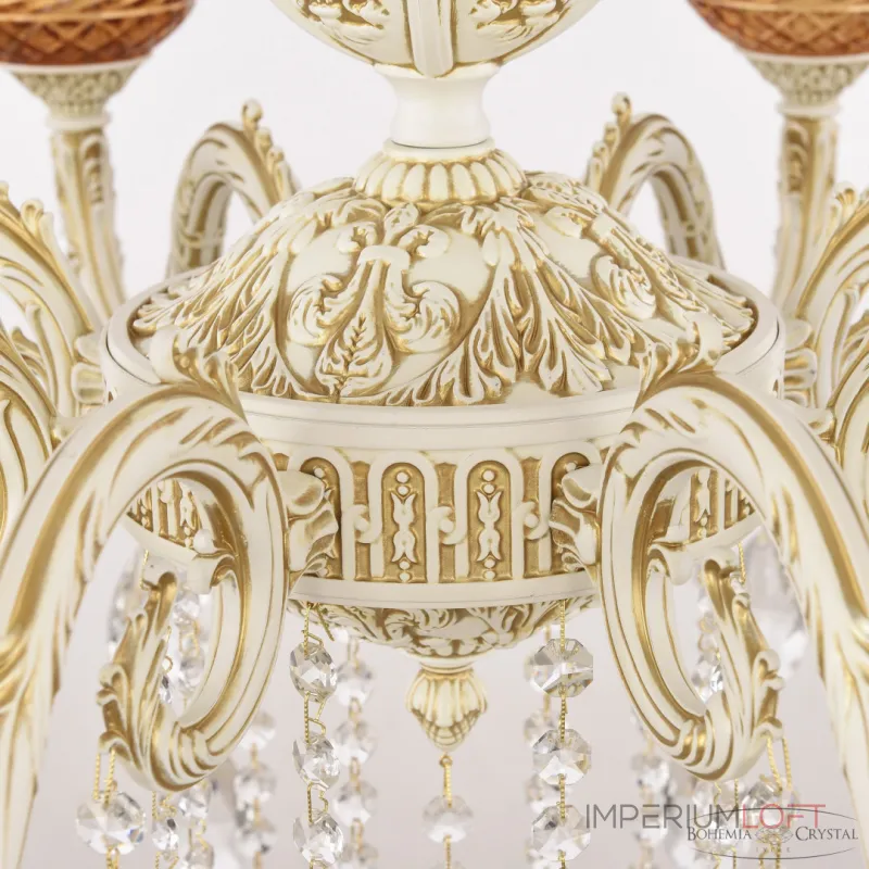 Подвесная люстра Bohemia Ivele Crystal AL7901 AL79101/8/250 B WMG P Amber/M-1F